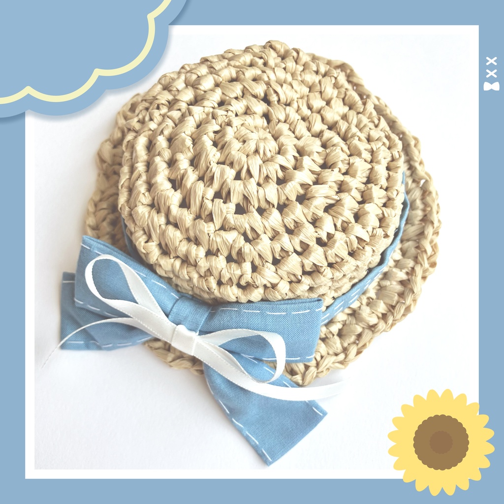 ちなちゃんのおでかけお帽子(ハンドメイド)【二次創作】
