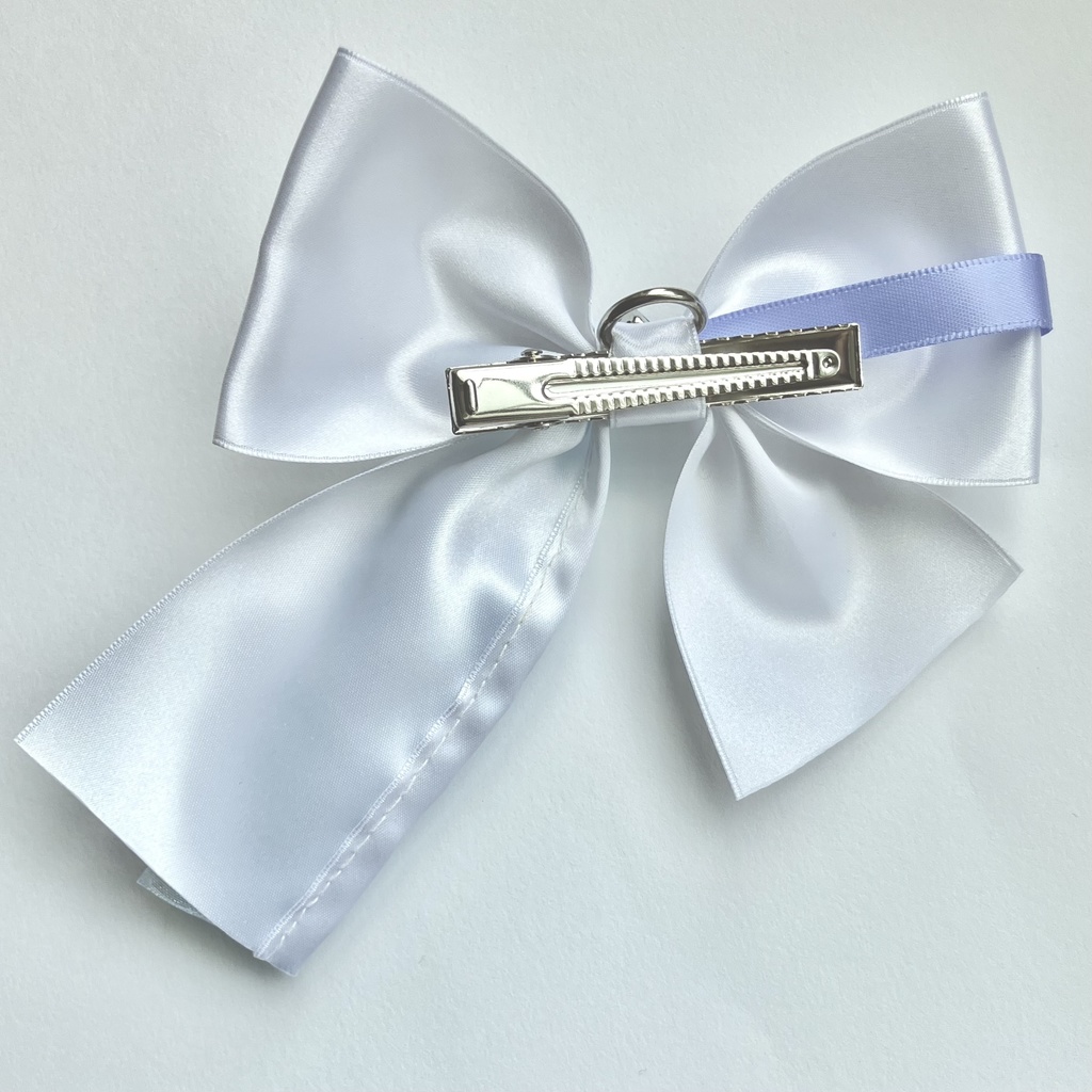 衣装イメージDカン付きリボンヘアクリップ(ハンドメイド)【二次創作】