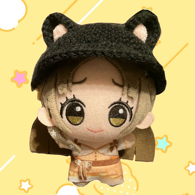 ハムみみキャップ🐹(ちびぐるみ用)