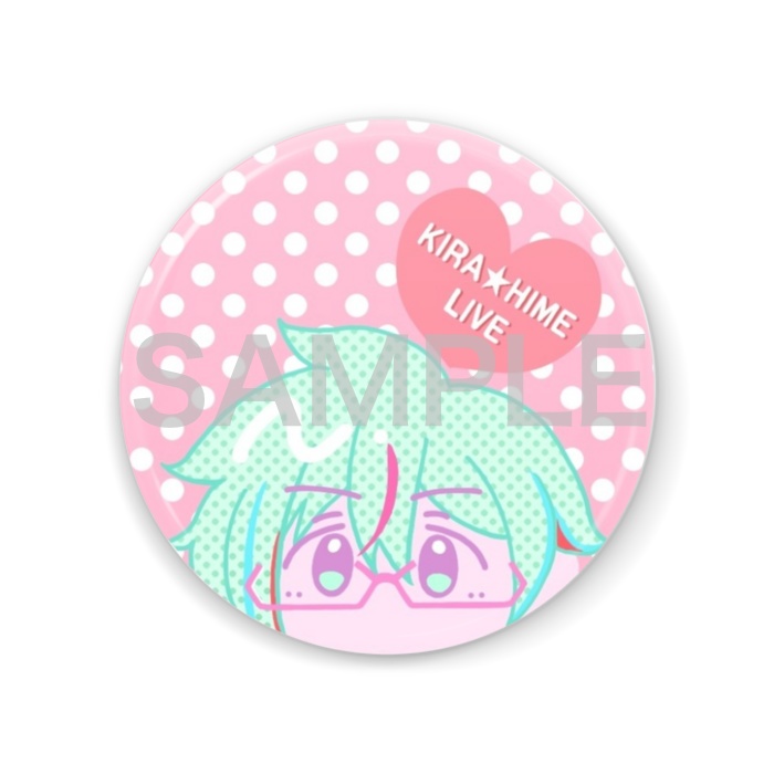 きら☆ひめLIVE キラキラ缶ミラー