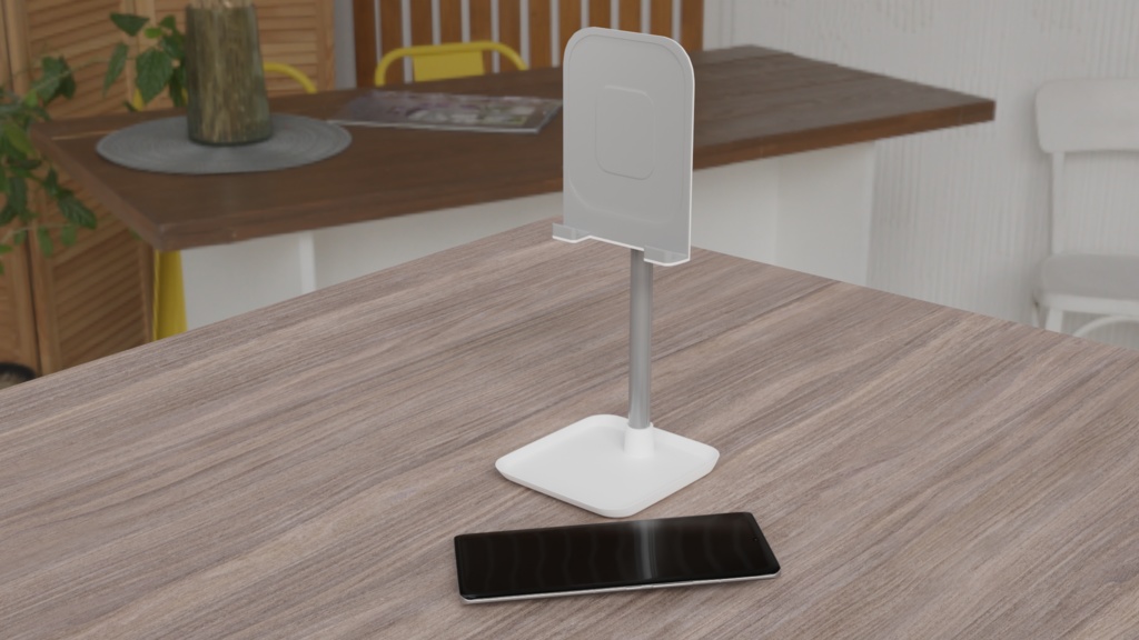 【3dcgモデル】スマホ立て