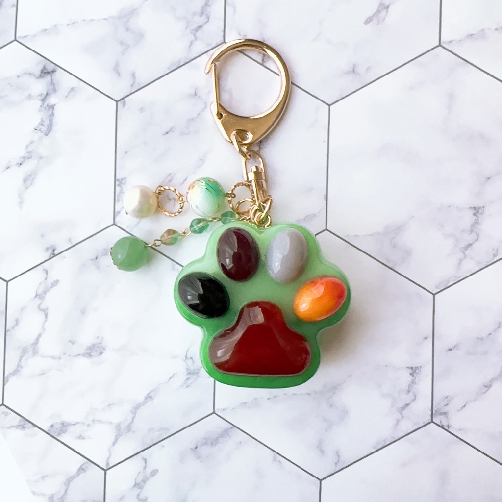 【原神】にくきゅうキーホルダー