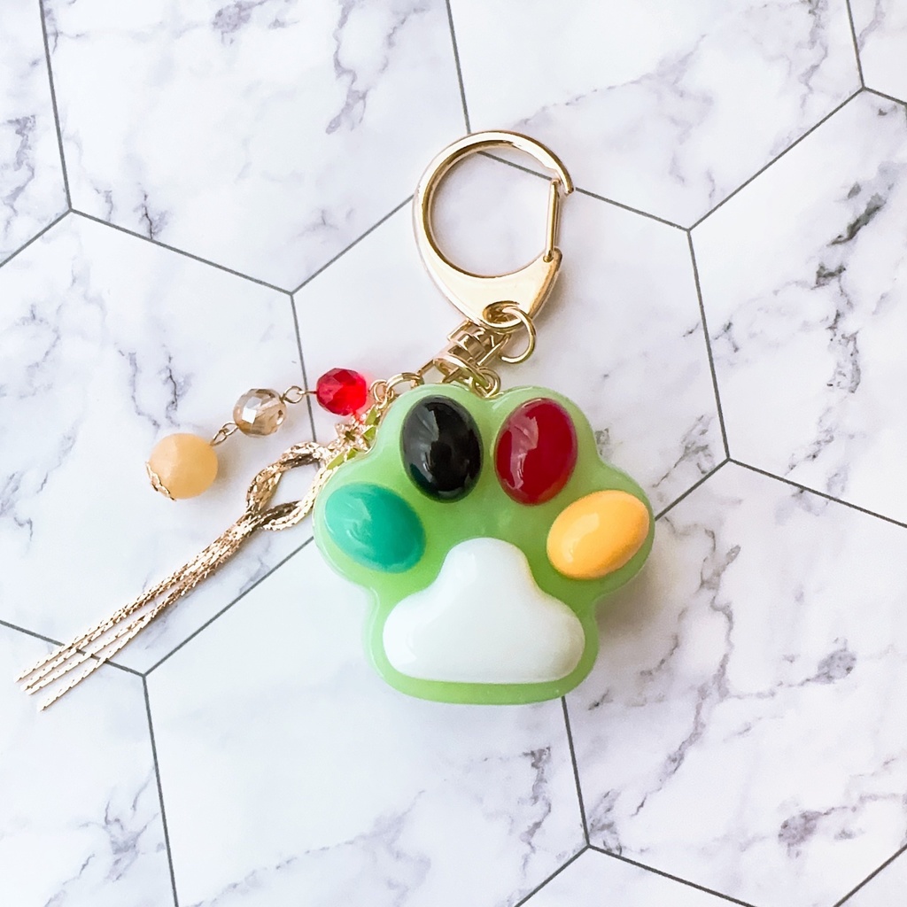 【原神】にくきゅうキーホルダー