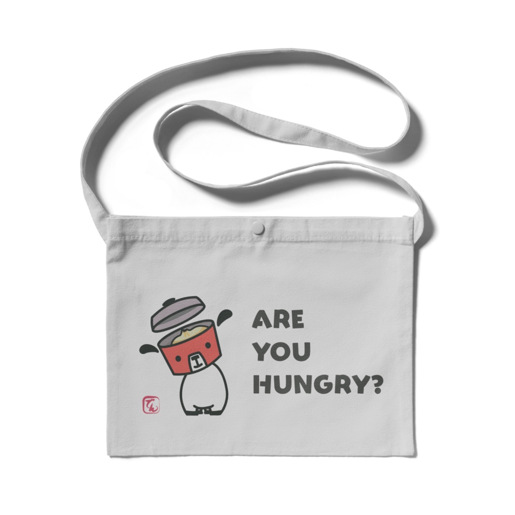 電鍋犬　サコッシュ　はらぺこ