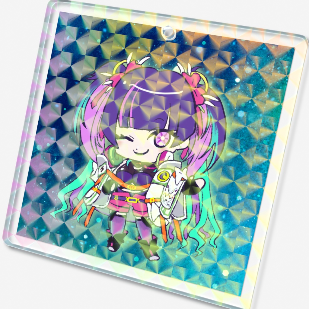 ホログラムキーホルダー