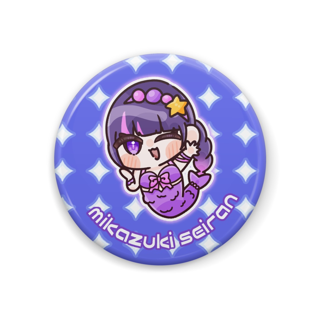 水着缶バッジ