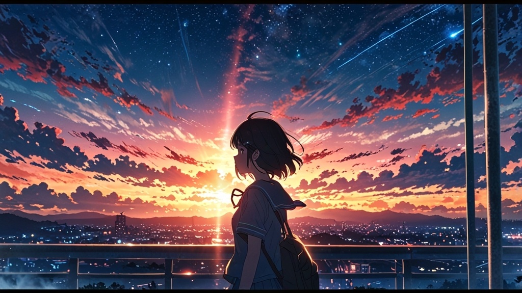 夜明け, 壁紙, SNSアイコン,AI生成