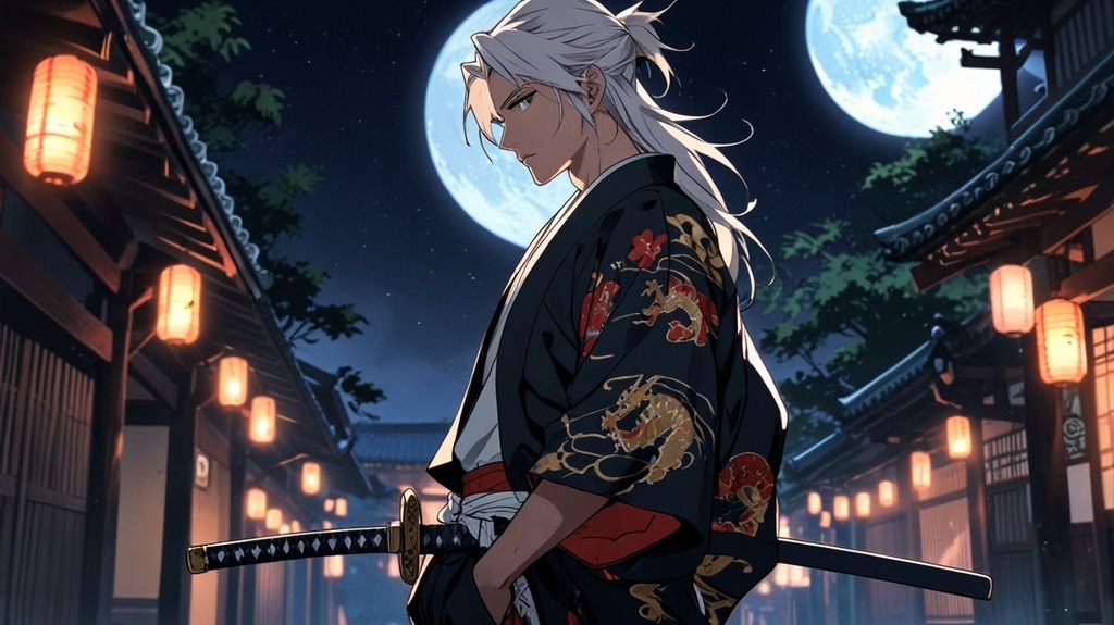 侍, 壁紙, SNSアイコン,AI生成