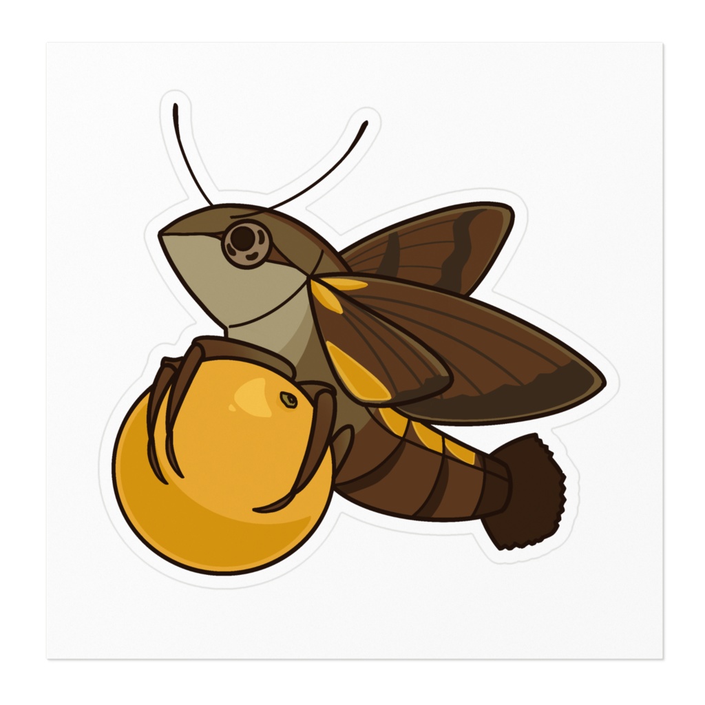 ホシホウジャク ステッカー(大)