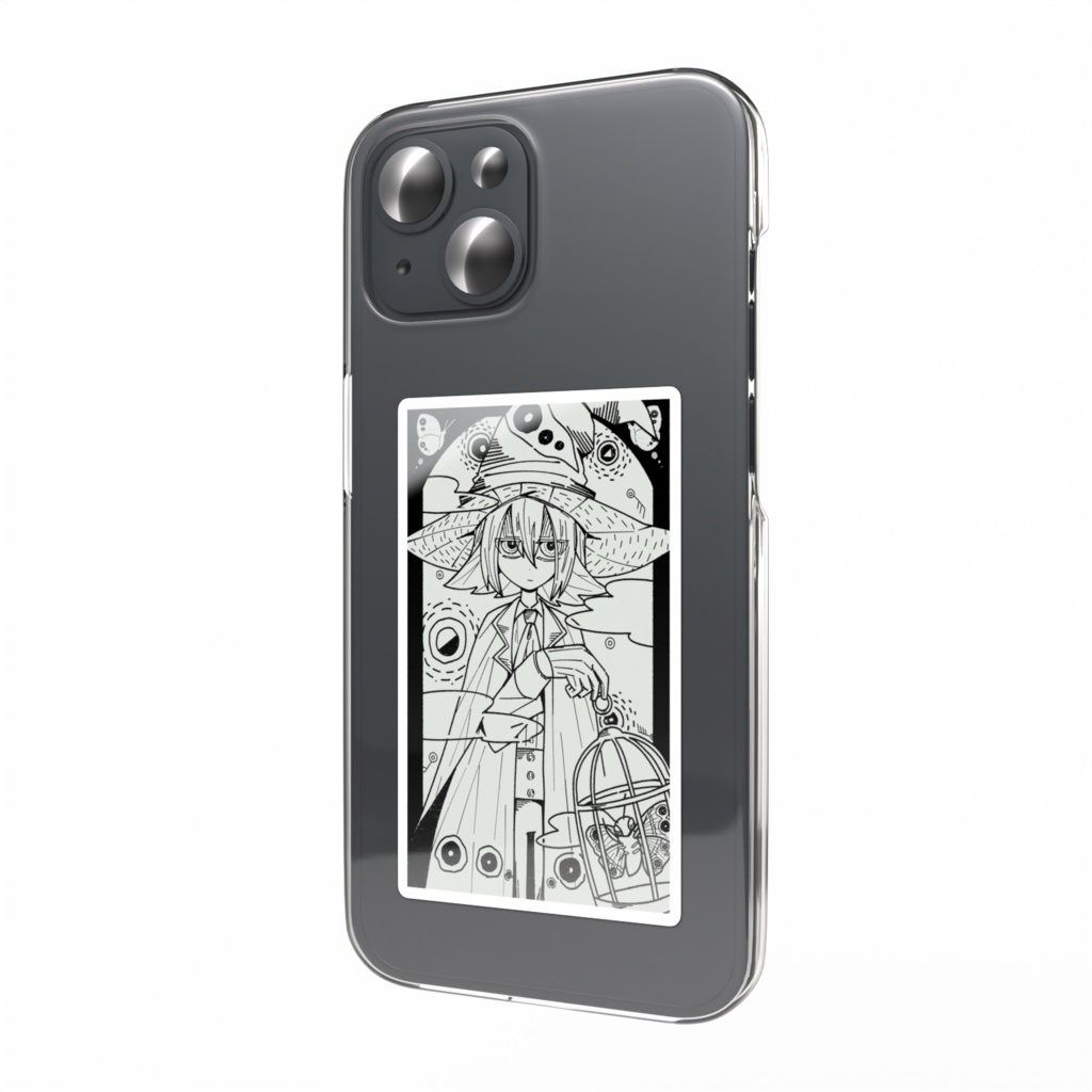 すずめ(ジャノメチョウ) スマホステッカー