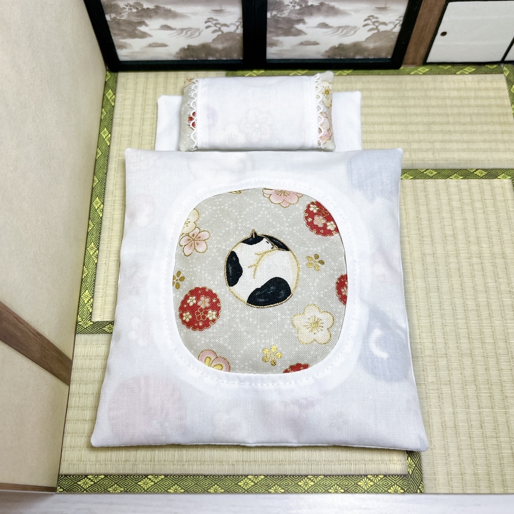 【10cmぬい】にゃんこ和布団