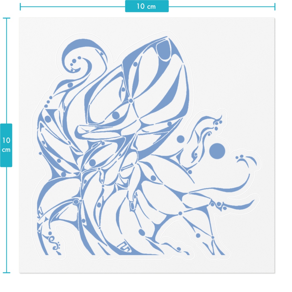 頭の良いステッカー