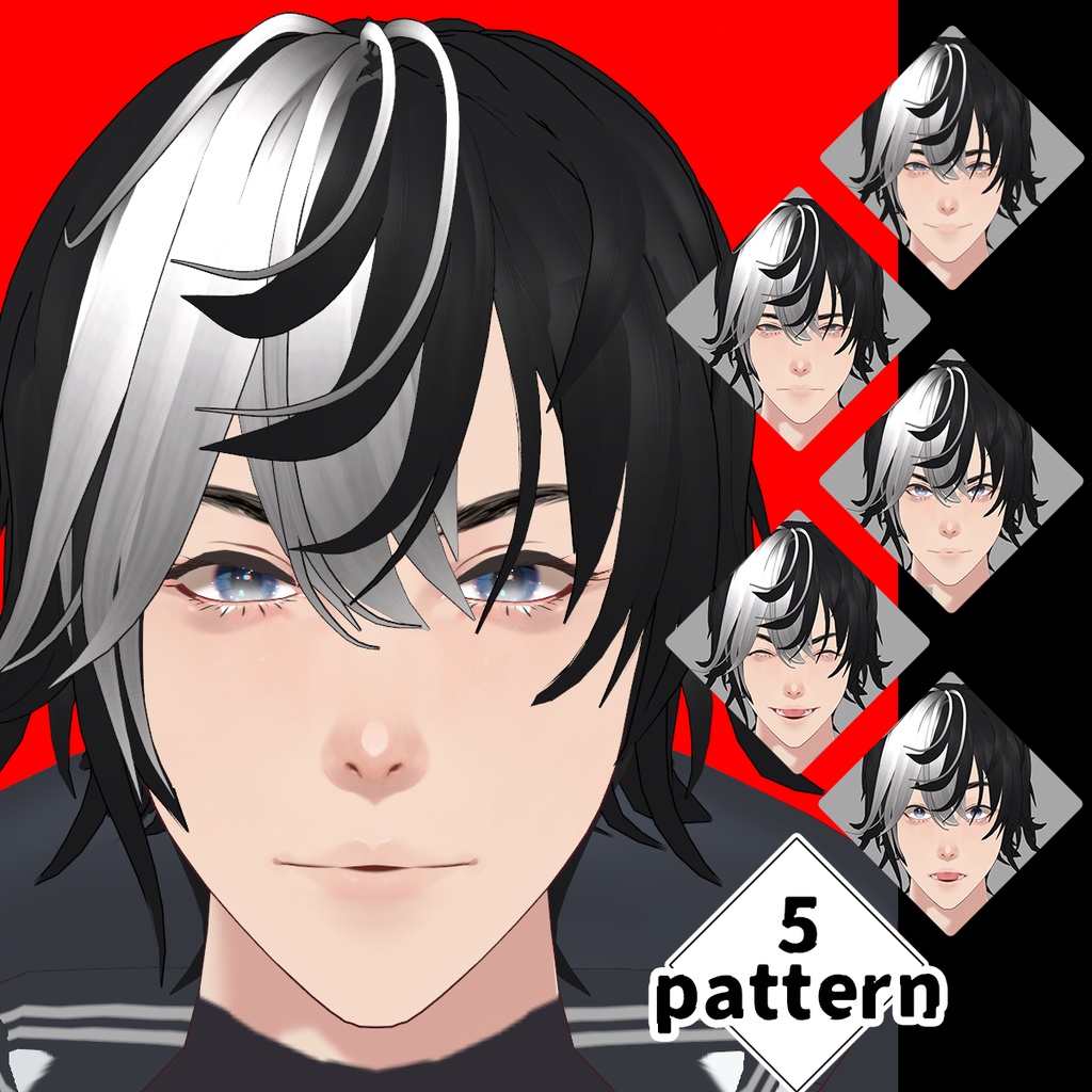 【Vroid製】オリジナルアバター"wol"