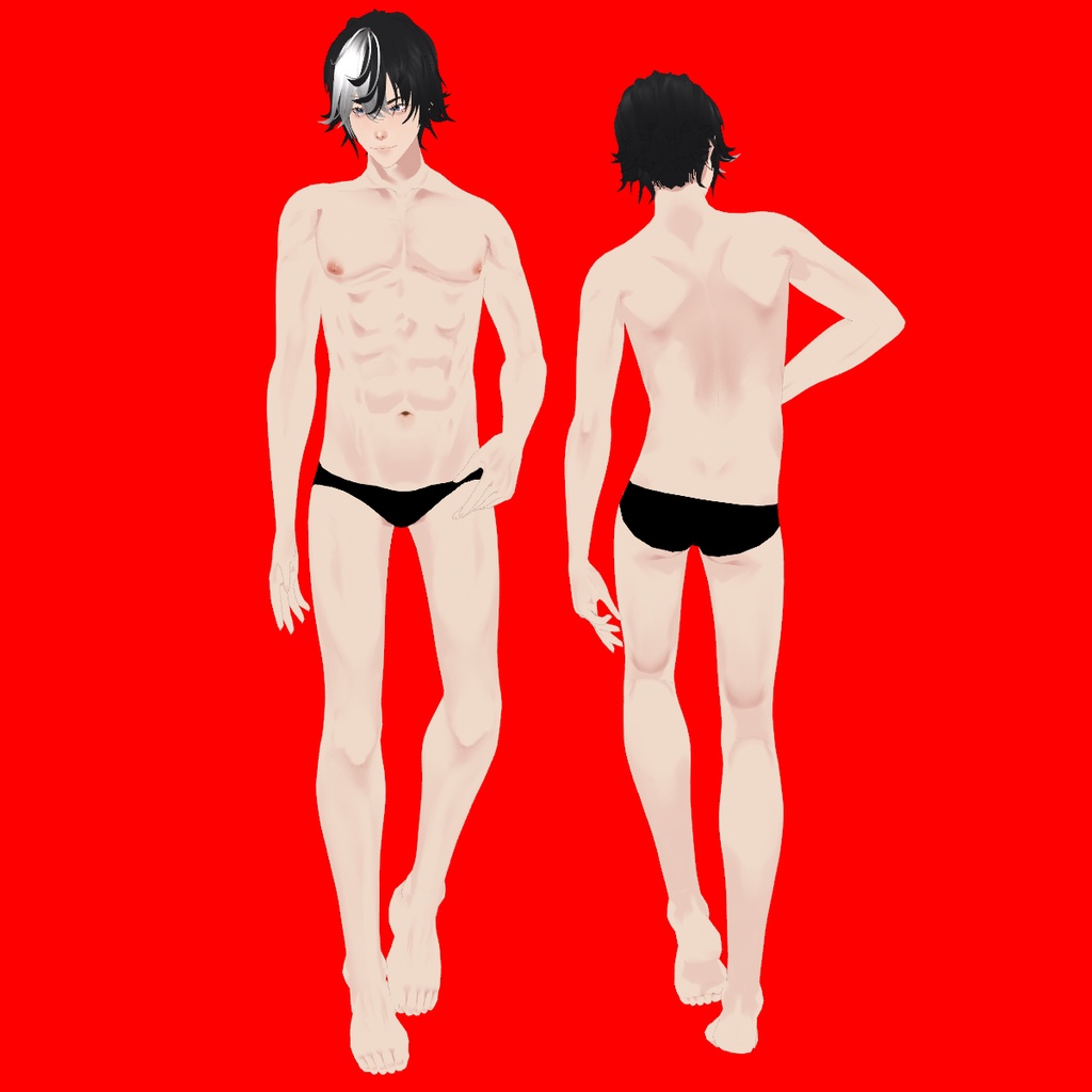 【Vroid製】オリジナルアバター"wol"