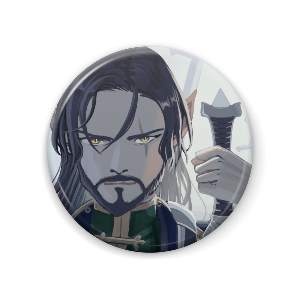 クェルノスの眷属缶バッジ