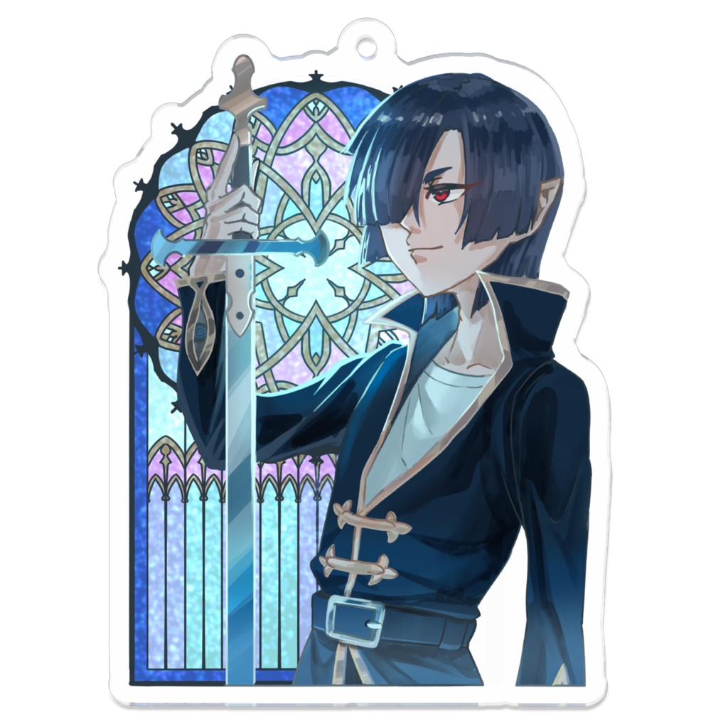 クェルノスの眷属9周年アクキー