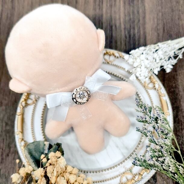 【カラー指定可能】ぬい服用リボンゴム 10cmぬいぐるみ用