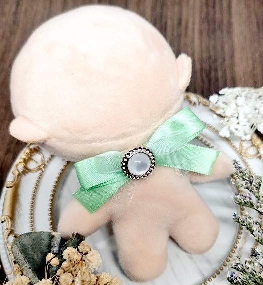 【カラー指定可能】ぬい服用リボンゴム 10cmぬいぐるみ用