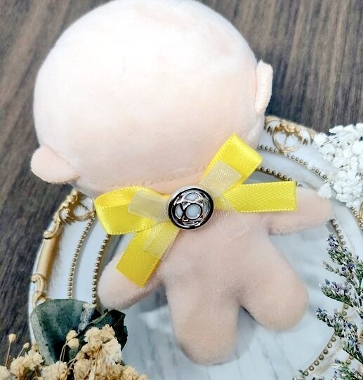 【カラー指定可能】ぬい服用リボンゴム 10cmぬいぐるみ用