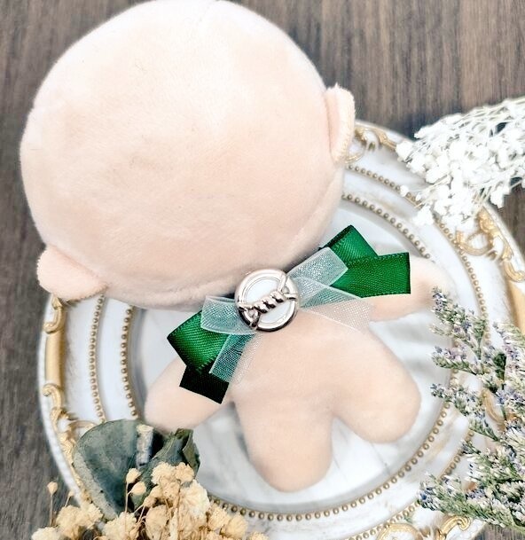 【カラー指定可能】ぬい服用リボンゴム 10cmぬいぐるみ用