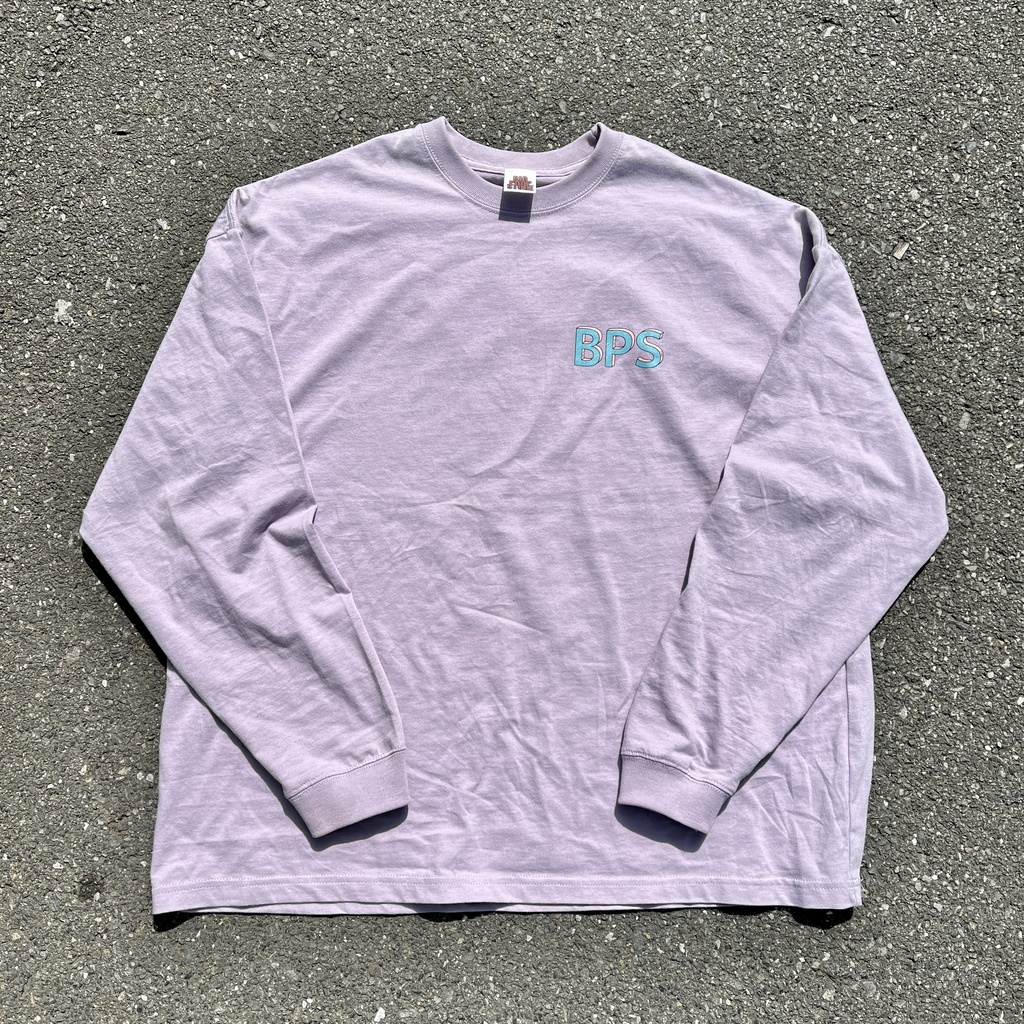 *BPS*Oversized Long Sleeve Tshirts(purple)