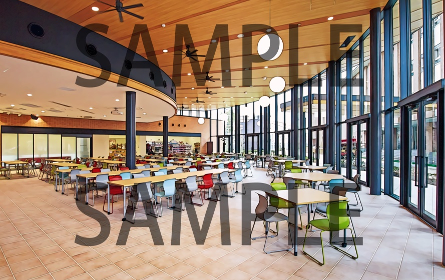 【イラスト背景素材】学校背景 8点セット