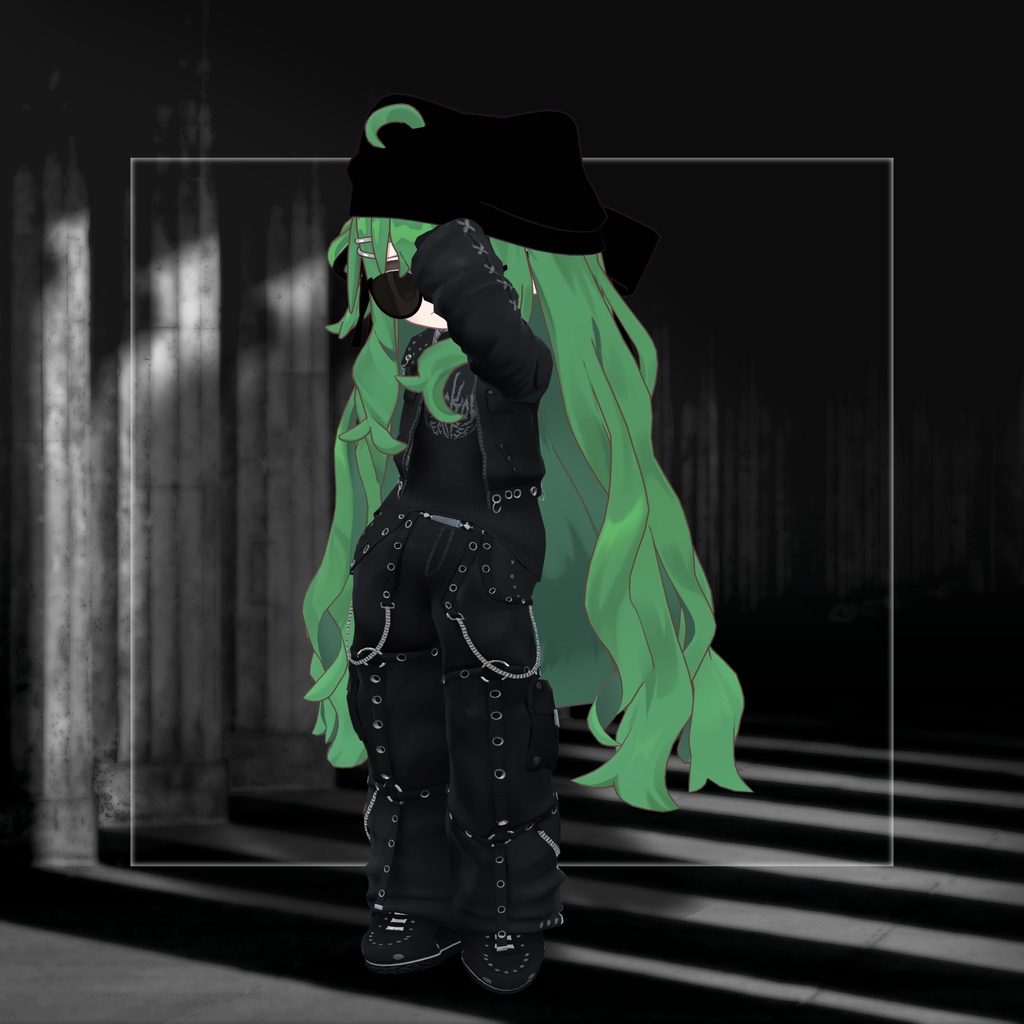 【VRC想定】 NewMoon 【複数アバター対応】