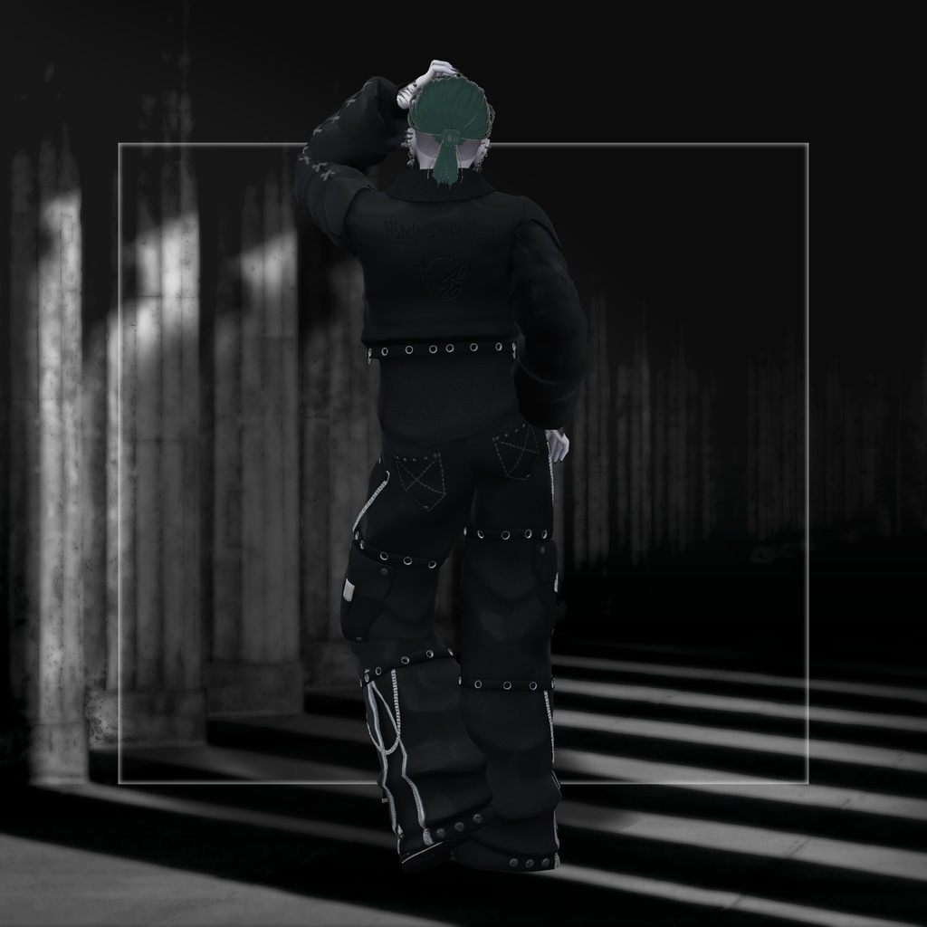 【VRC想定】 NewMoon 【複数アバター対応】