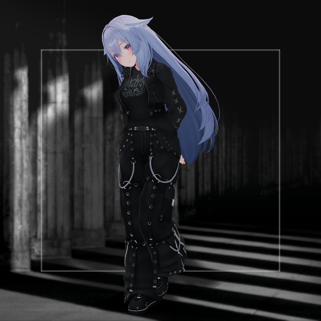 【VRC想定】 NewMoon 【複数アバター対応】