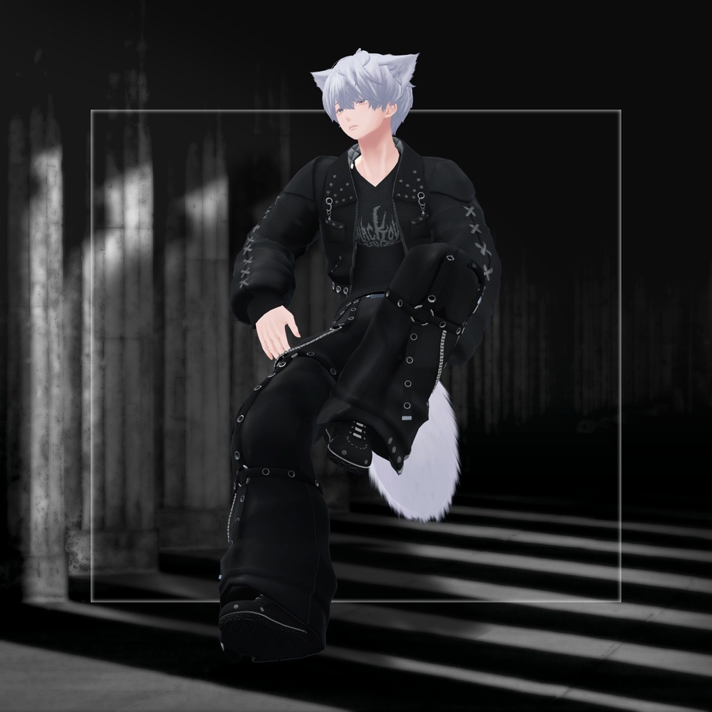 【VRC想定】 NewMoon 【複数アバター対応】