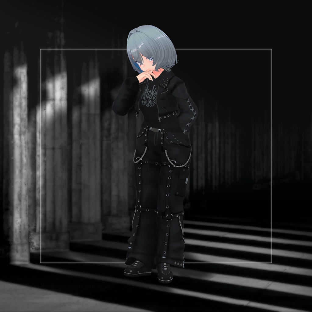 【VRC想定】 NewMoon 【複数アバター対応】