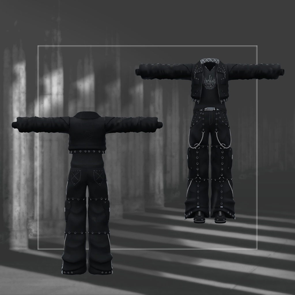 【VRC想定】 NewMoon 【複数アバター対応】