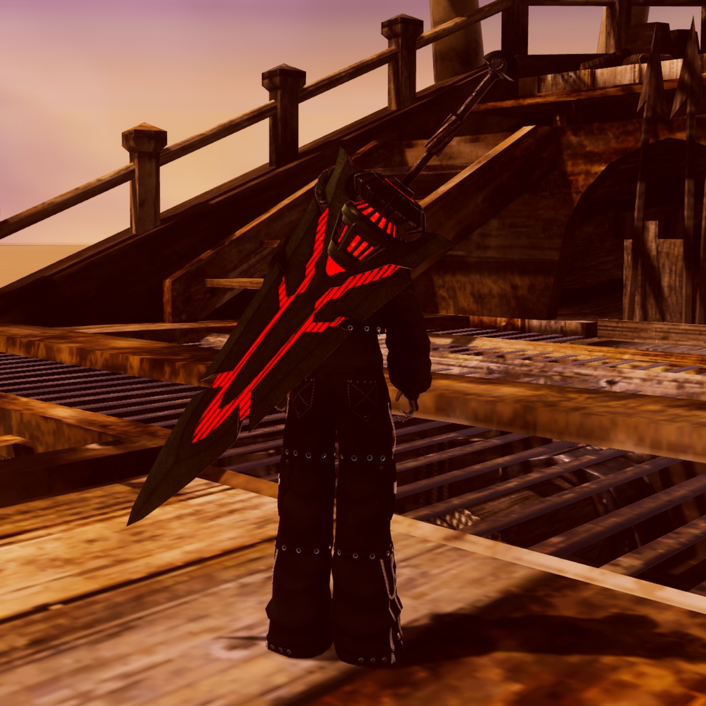 ガチャガチャ動くあの大剣