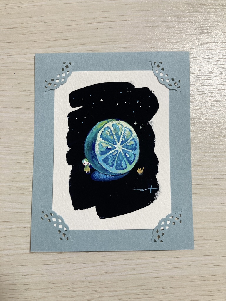 夜と遊ぶドローイング