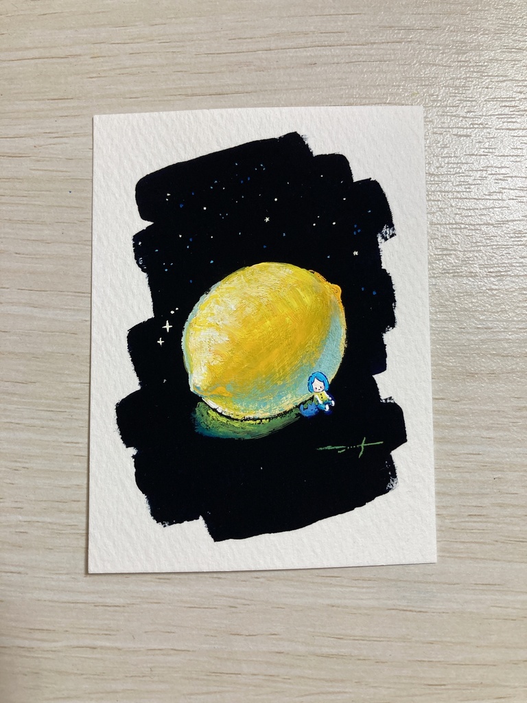 夜と遊ぶドローイング