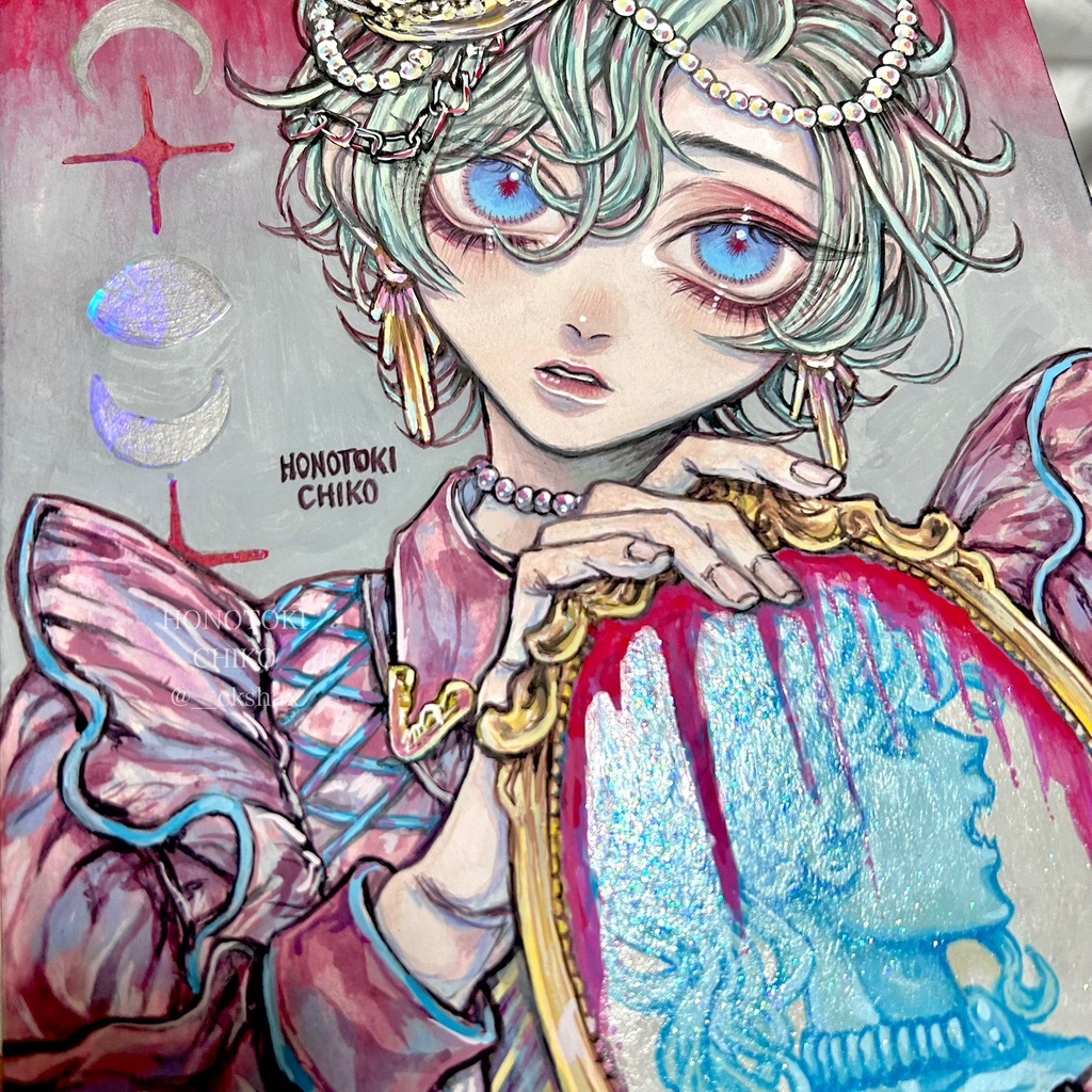 【アナログ原画】貴女に時を委ねて