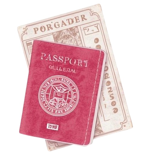 Clip Art【Travel Set】-1- 水彩画 クリップアート ピンク 旅行シリーズ