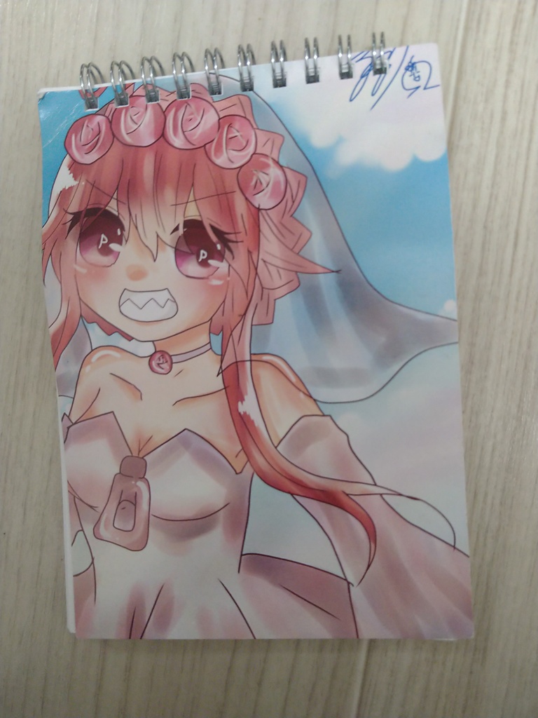 A6メモ帳【ぴま・ブライドver.】