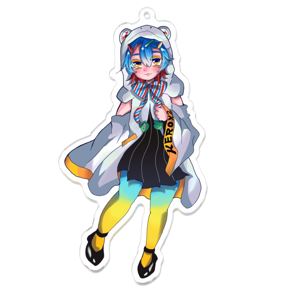 アクリルキーホルダー ケロケロver.