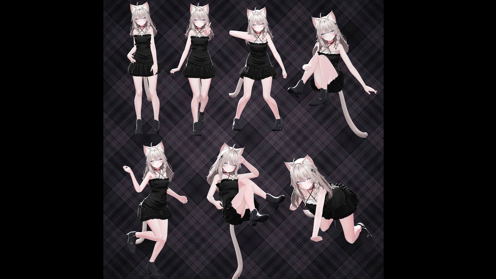 〖free 無料 〗 pose set