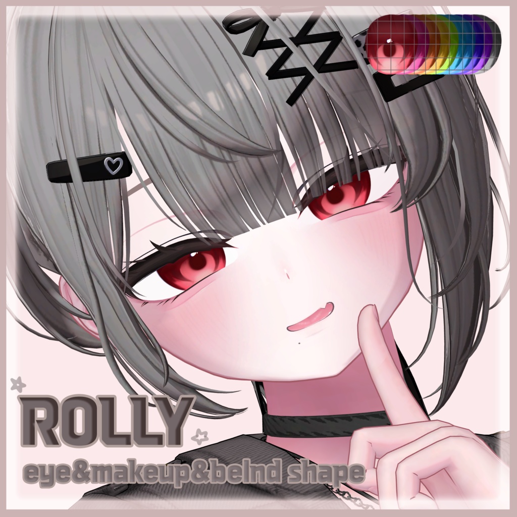 [ROLLY] Shinano eye+makeup+blend shape