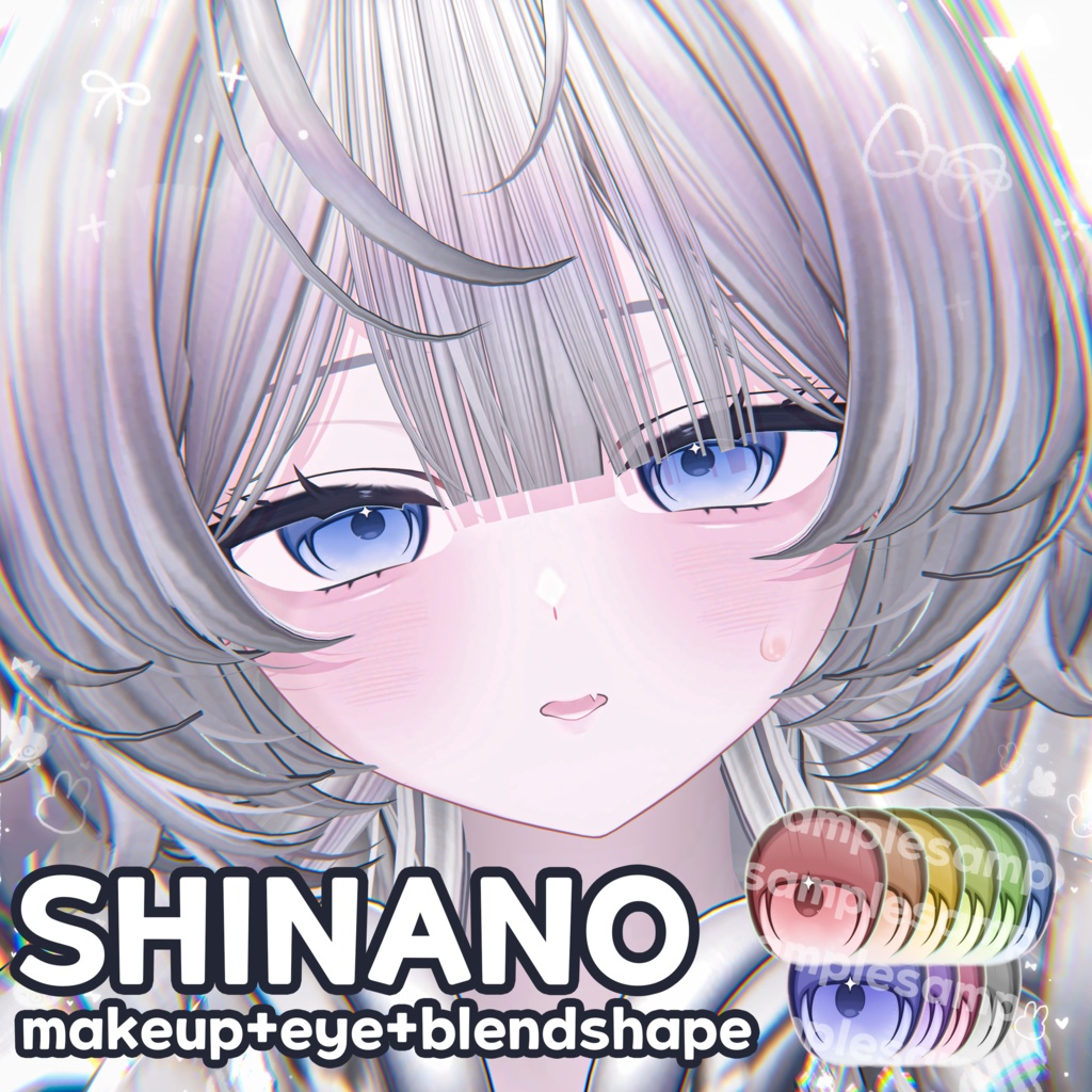 【SHINANO/ しなの】Shinano makeup+eye+blendshape image