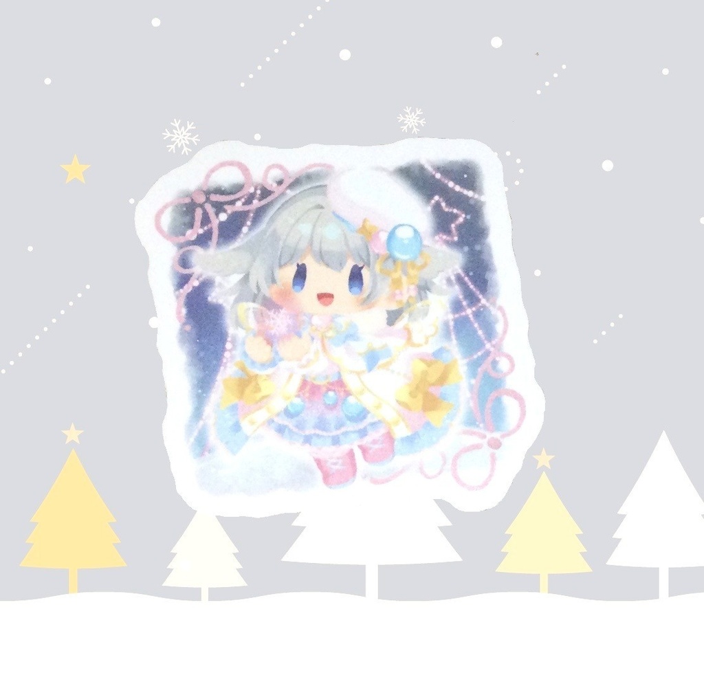 【ひなばたウィンターコレクション2025-2026】 ステッカー②　～手書きメッセージ年賀状2026 ポストカード付～