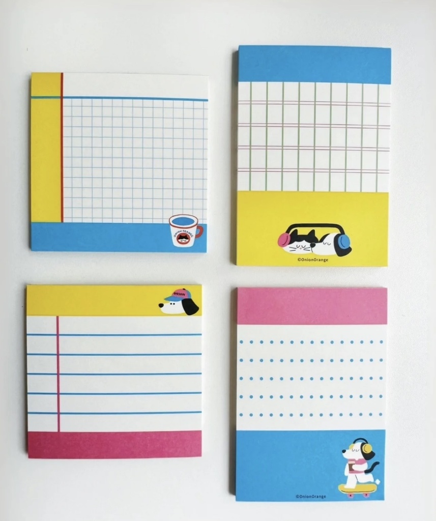 多巴胺シリーズ手帳メモ(Onion Orange/オリジナル)