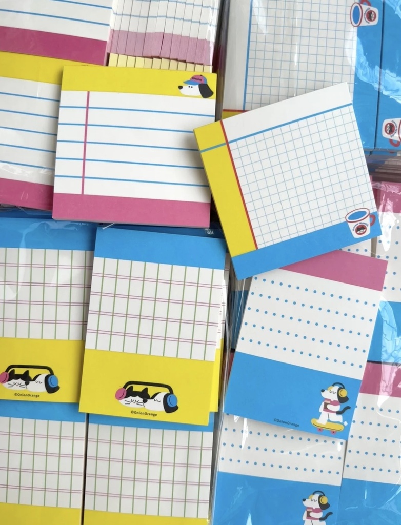 多巴胺シリーズ手帳メモ(Onion Orange/オリジナル)