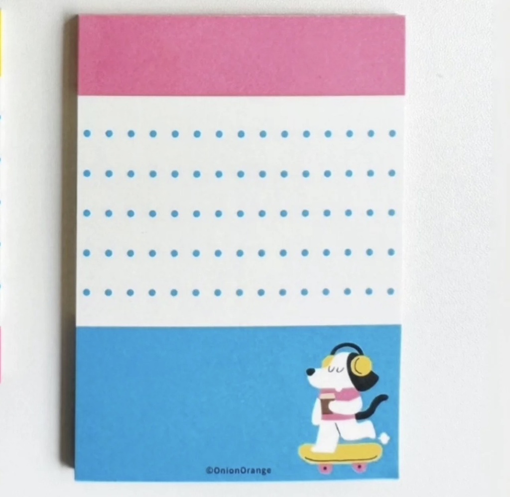 多巴胺シリーズ手帳メモ(Onion Orange/オリジナル)