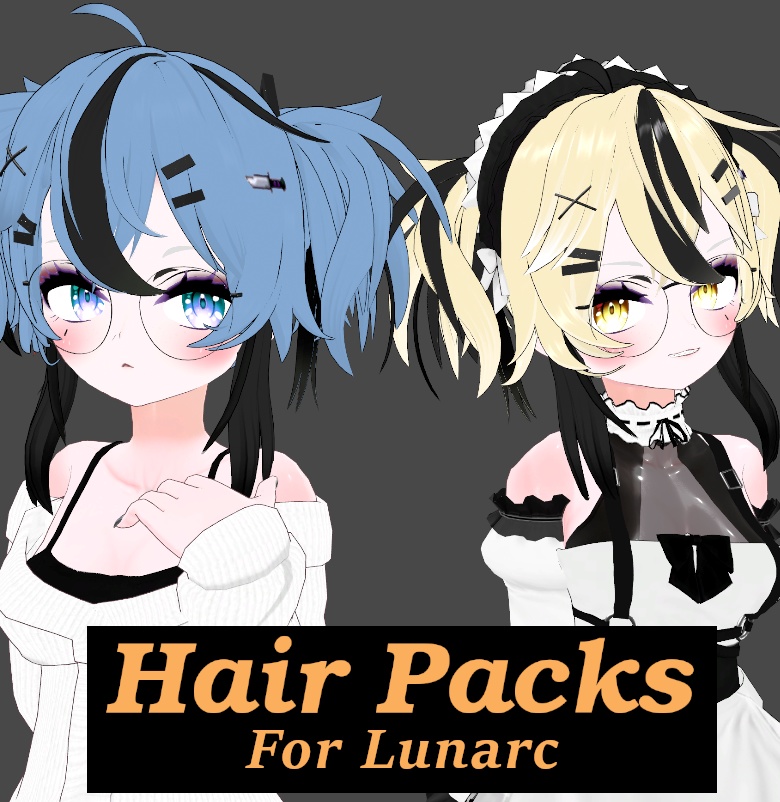 YuYue's Addon ~ Hair Texture Pack for Lunarc ~