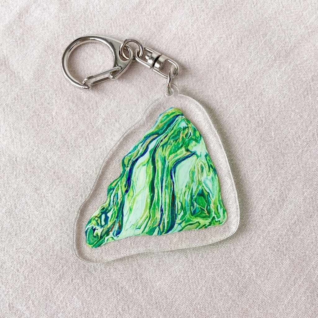 みどりのアクリルキーホルダー