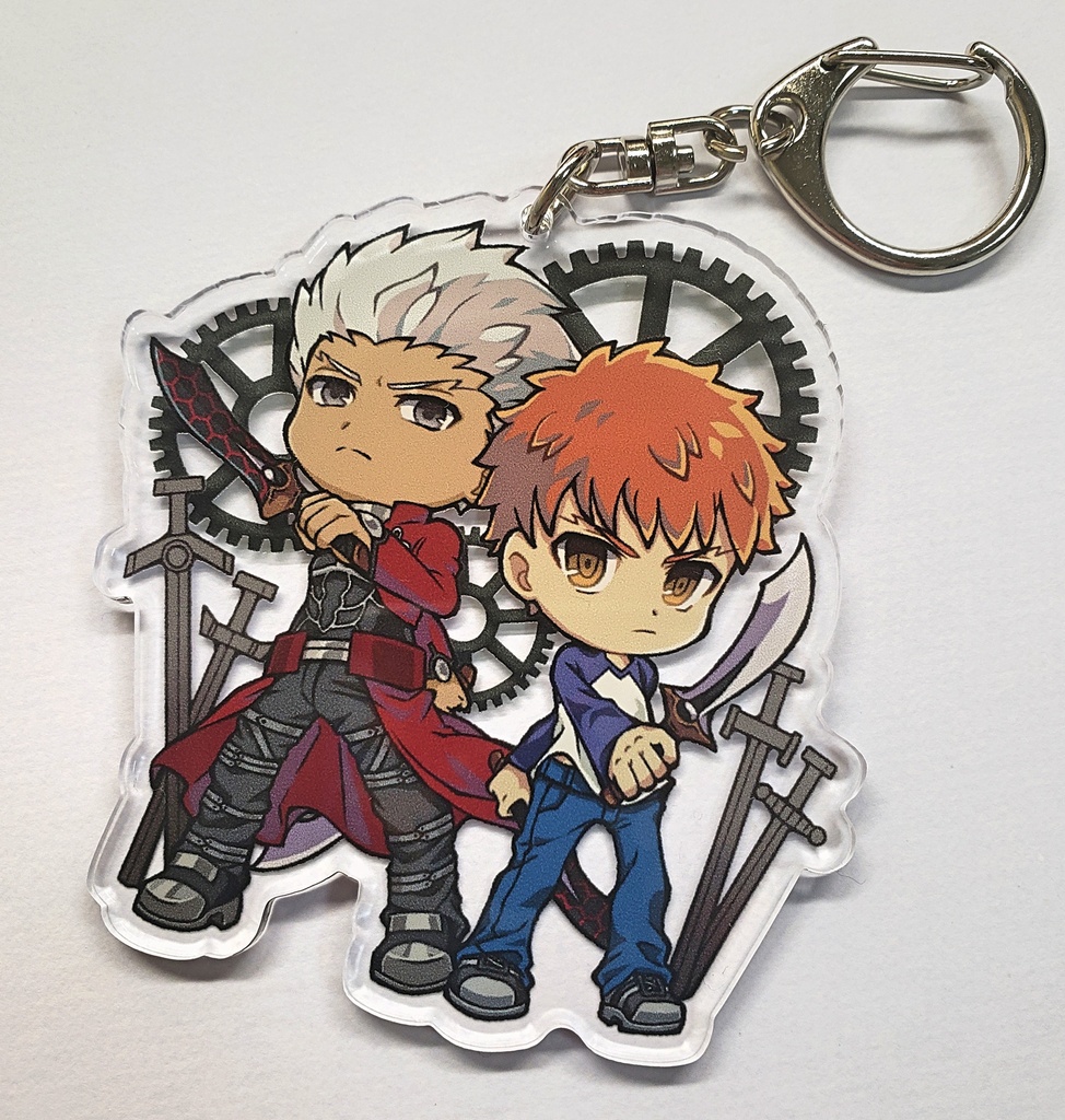 アーチャー 士郎 アクリルキーホルダー 柚子箱 Booth アーチャー 士郎 アクリルキーホルダー 柚子箱 Booth