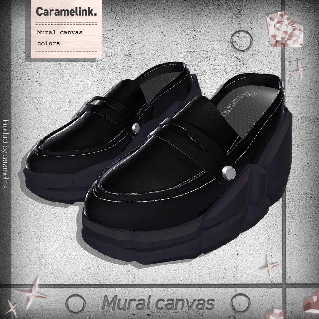 【5アバター対応】Mural canvas&ジェムレッグウォーマー